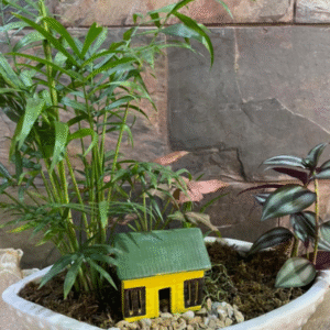 large white boat shaped ceramic tray garden